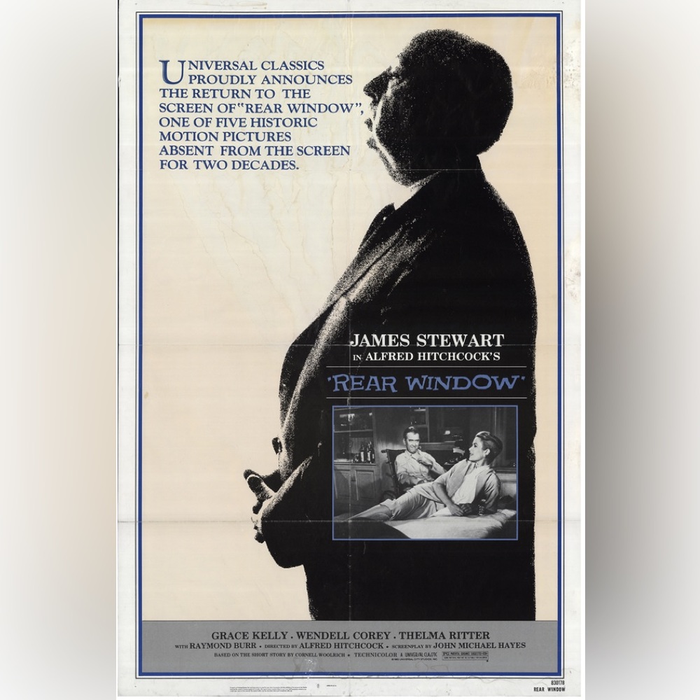 Rear Window original movie poster